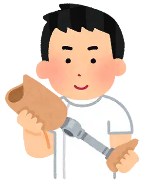 義足イメージイラスト