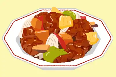 果物の入った食べ物