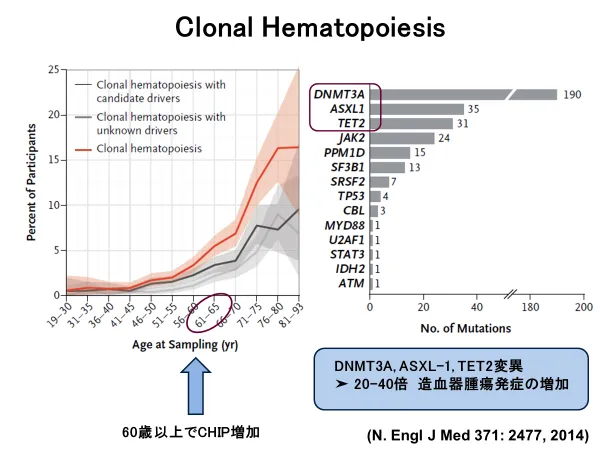 CHIP (Clonal Hematopoiesis Indetermined Signature)