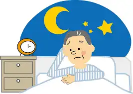 不眠症のイメージ