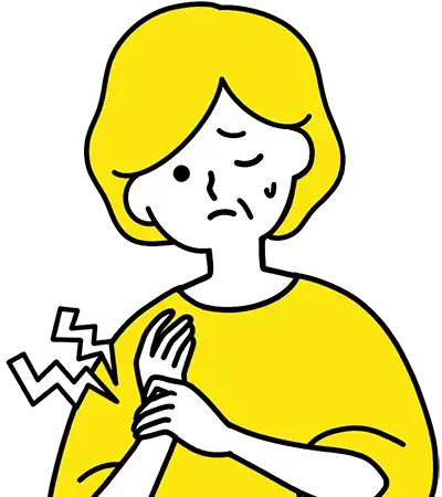 手のしびれイメージ