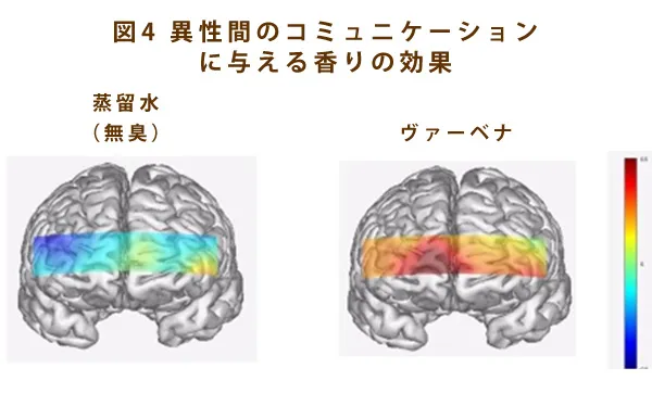 コーヒーの香りによるアルファ波の相違