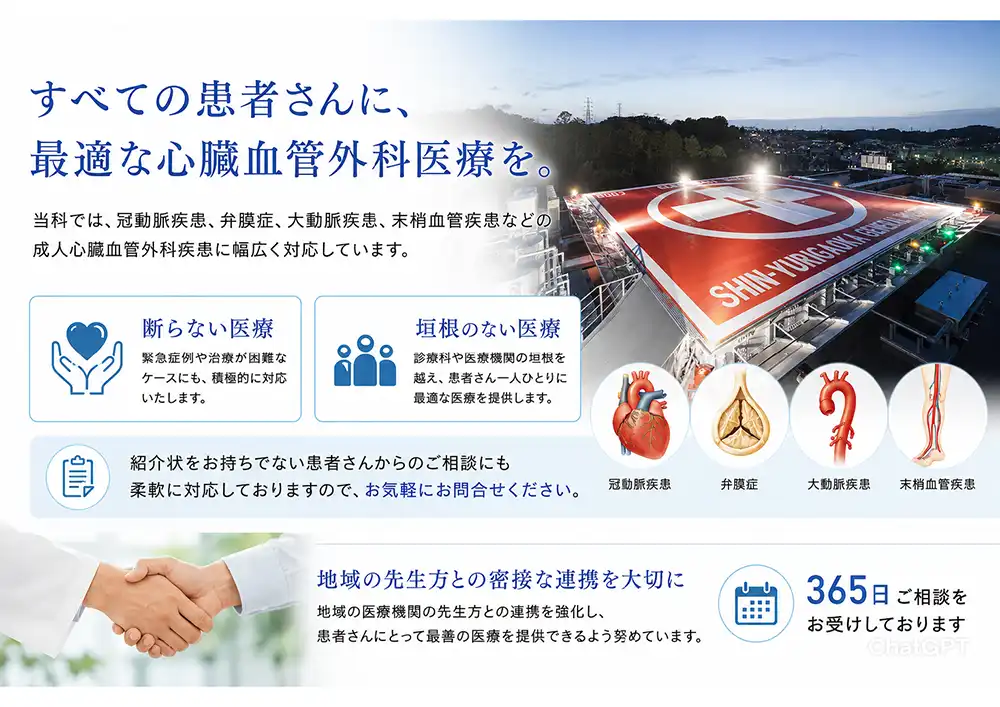 心臓血管外科紹介画像
