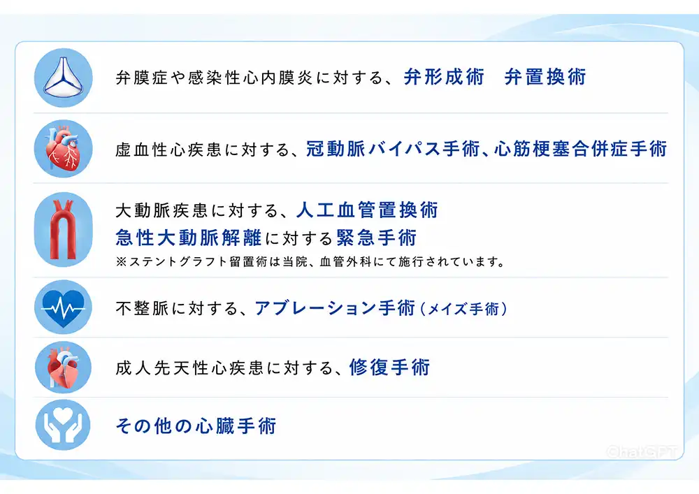 心臓血管外科紹介画像