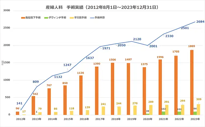 手術実績2024年