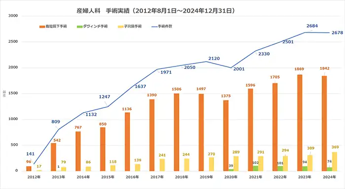 手術実績2024年