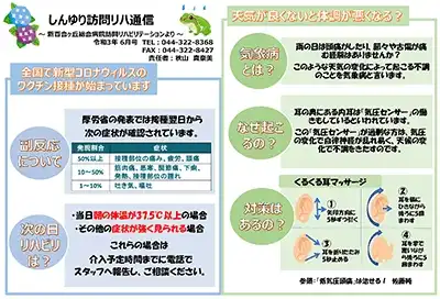 訪問リハ通信6月