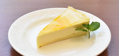 日向夏のレアチーズケーキ