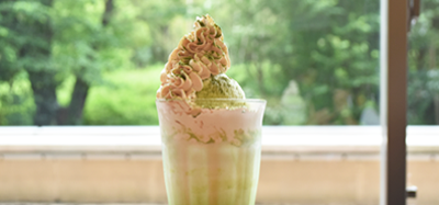 抹茶オレフロート