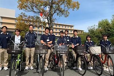 電動自転車による訪問リハビリ