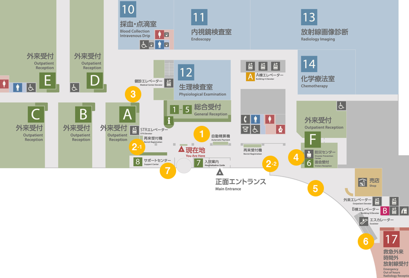 1階のご案内
