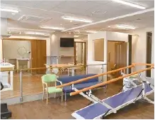 新棟5階リハビリテーション室