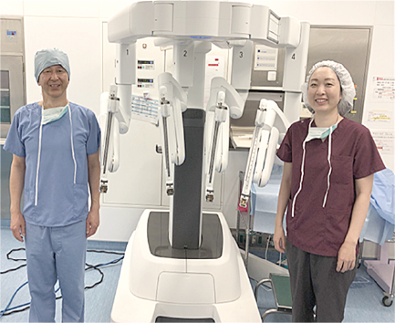 小田医師（左）と濱中医師（右）