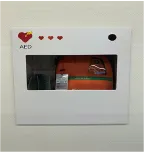 壁掛け設置タイプのAED