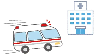 救急車イラスト