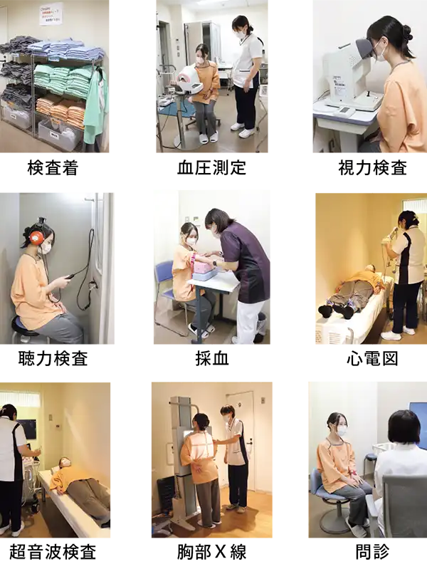 人間ドック検査項目