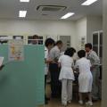 通報訓練の様子